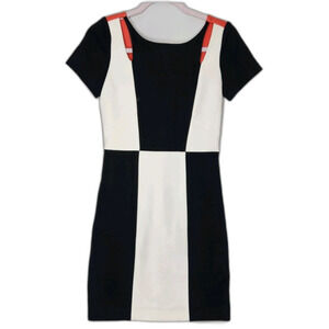 Rebecca Minkoff Crystal Colorblock Business Cocktail Dress, Size 0